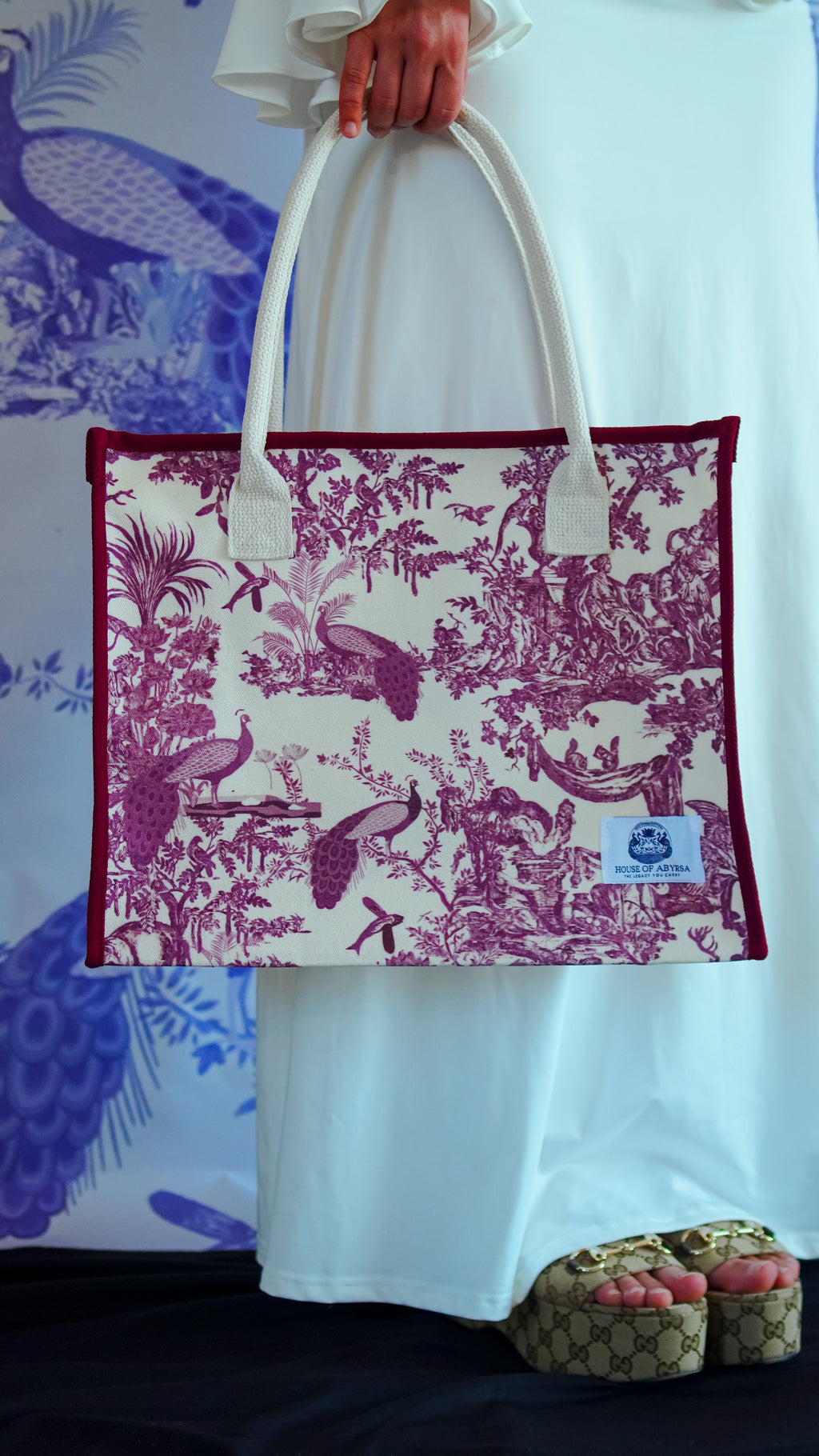 Reveire Tote - Burgundy