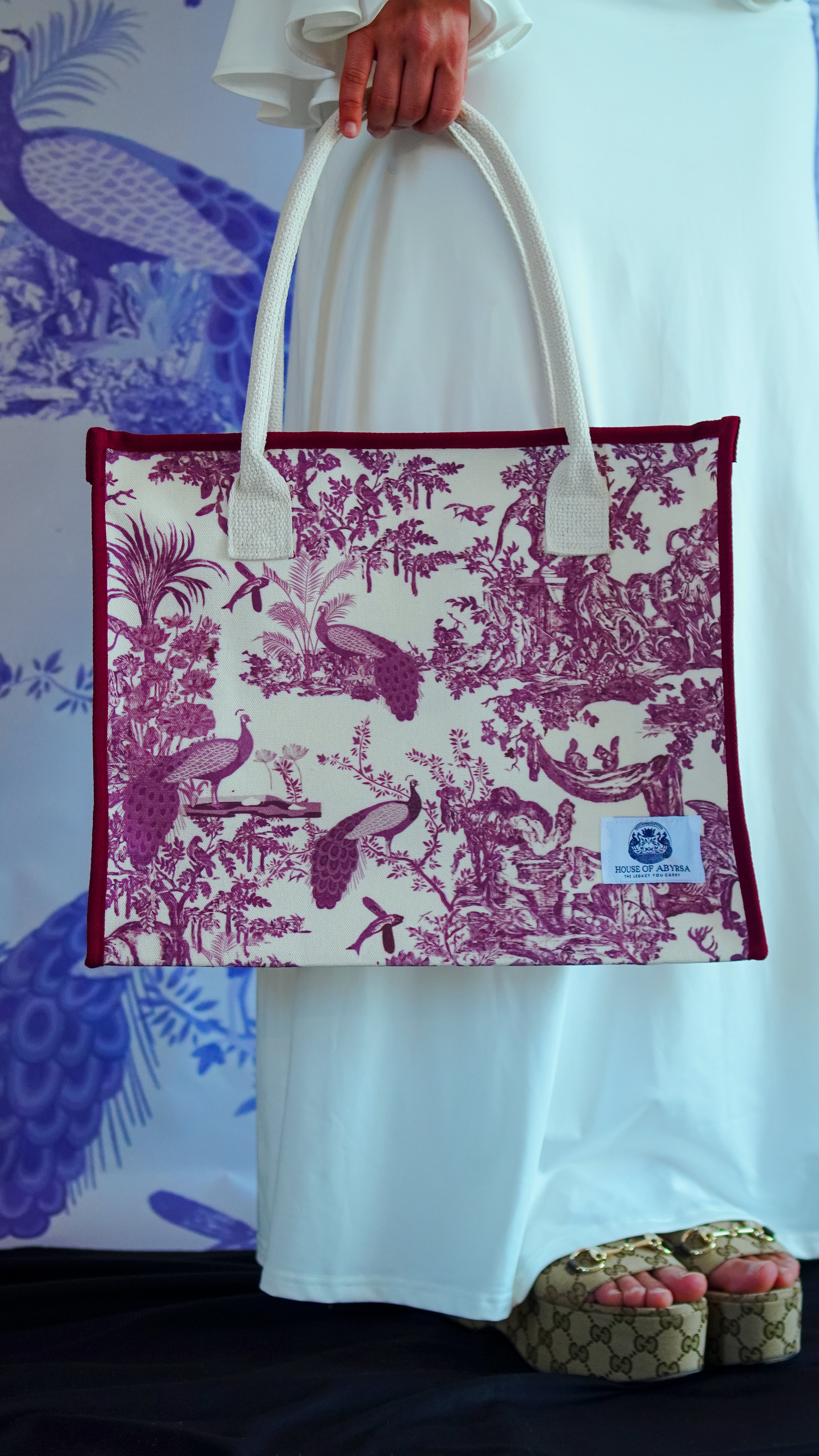 Reveire Tote - Burgundy