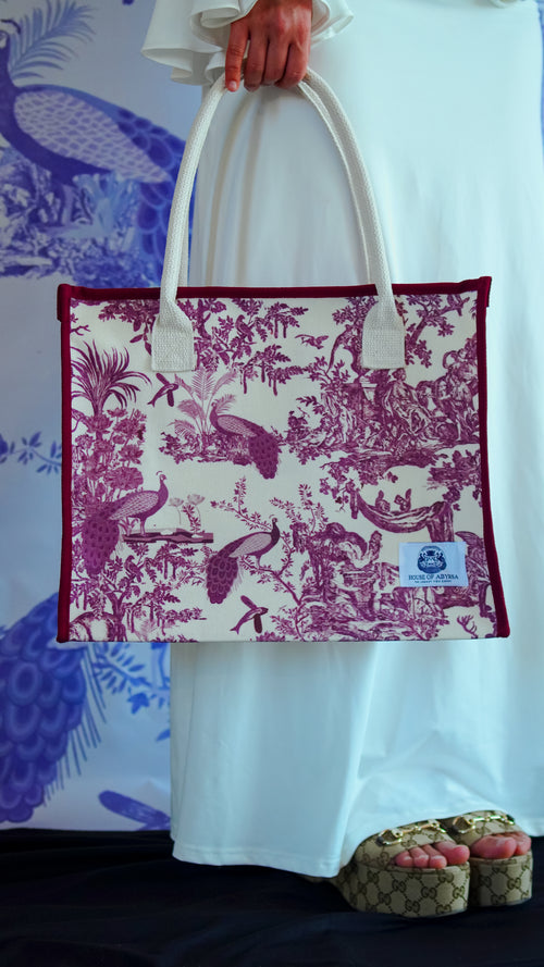 Reveire Tote - Burgundy