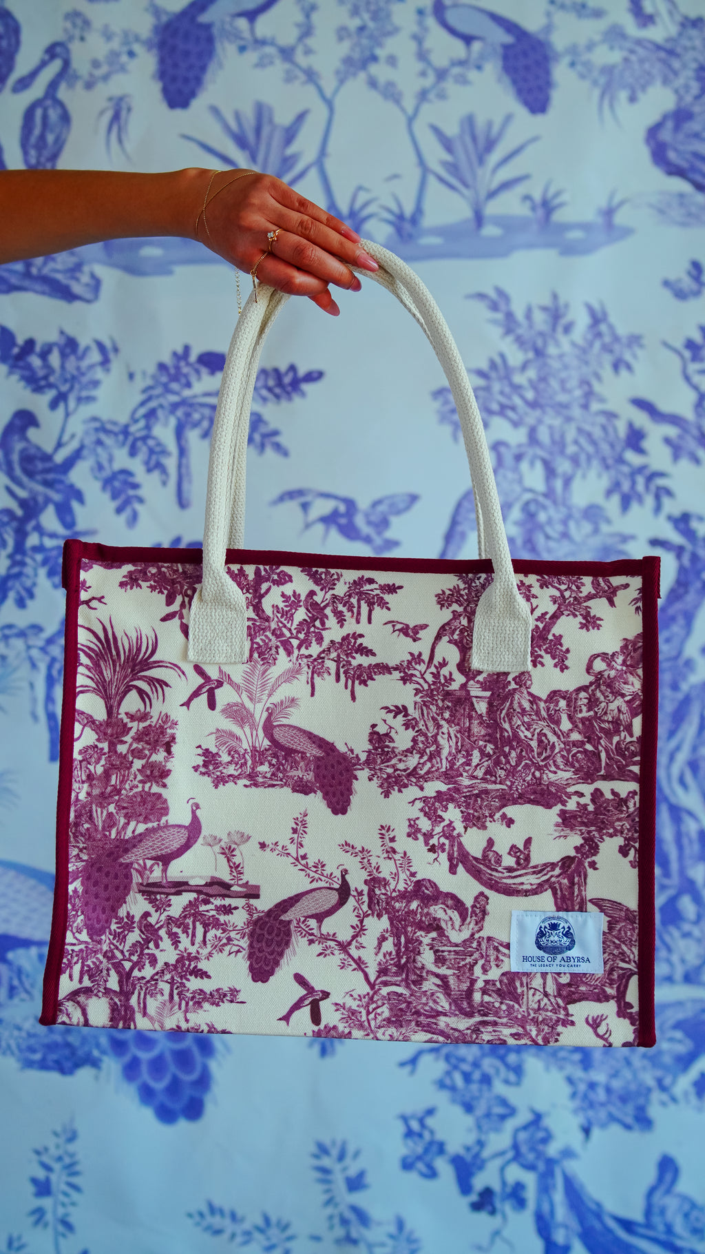 Reveire Tote - Burgundy